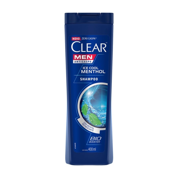 CLEAR SHAMPO ICE COOL MENTHOL UNID. X 40 única