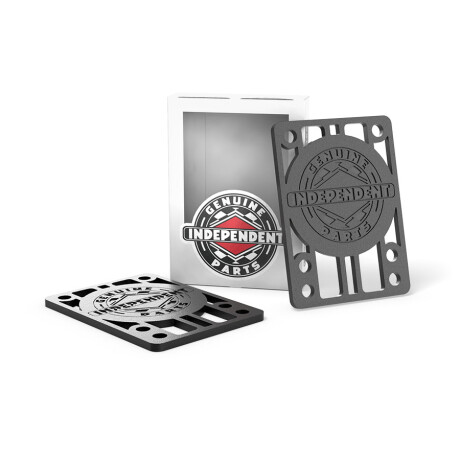 Risers Pads Independent 1/8" - Black Risers Pads Independent 1/8" - Black