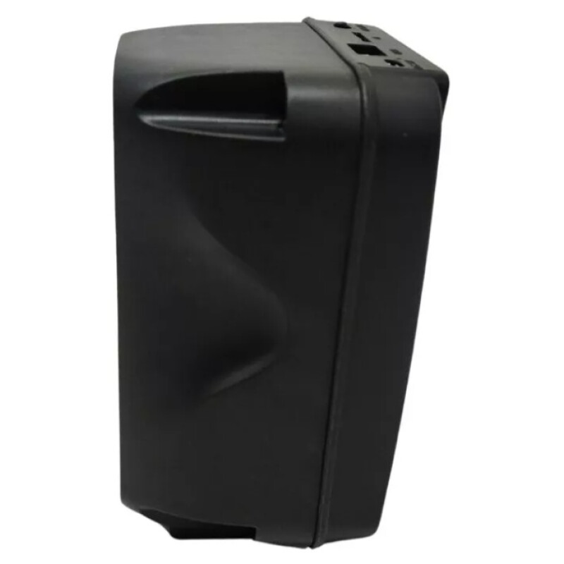 Parlante Bluetooth Recargable Con Luz Led De Colores Negro