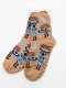 MEDIAS SHERPA LLAMAS BEIGE