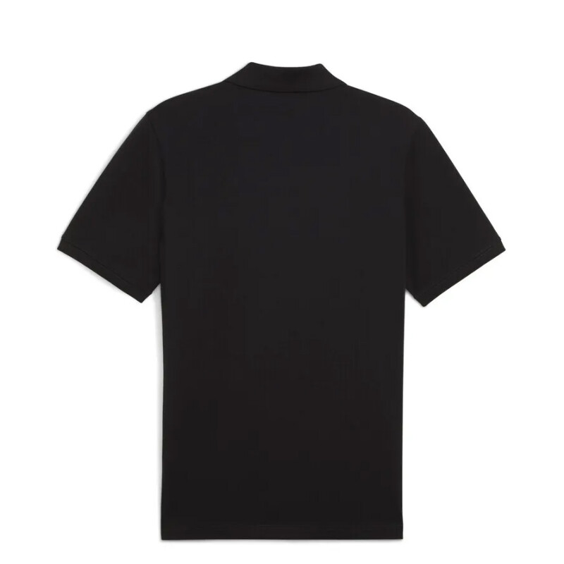 Remera de Hombre Puma Ess N°1 Jersey Polo Negro