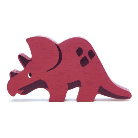 Tender Leaf Toys Triceratops Dinosaurio Juguete Madera Niños Tender Leaf Toys Triceratops Dinosaurio Juguete Madera Niños