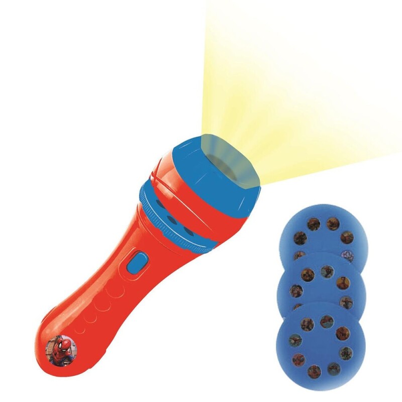 Linterna Proyector Lexibook con Discos Spiderman LEXIBOOK PROY LINTERNA C/DISCOS SPIDERMAN LTC050S -