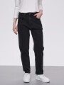 Pantalon Jeaniu Gris Oscuro