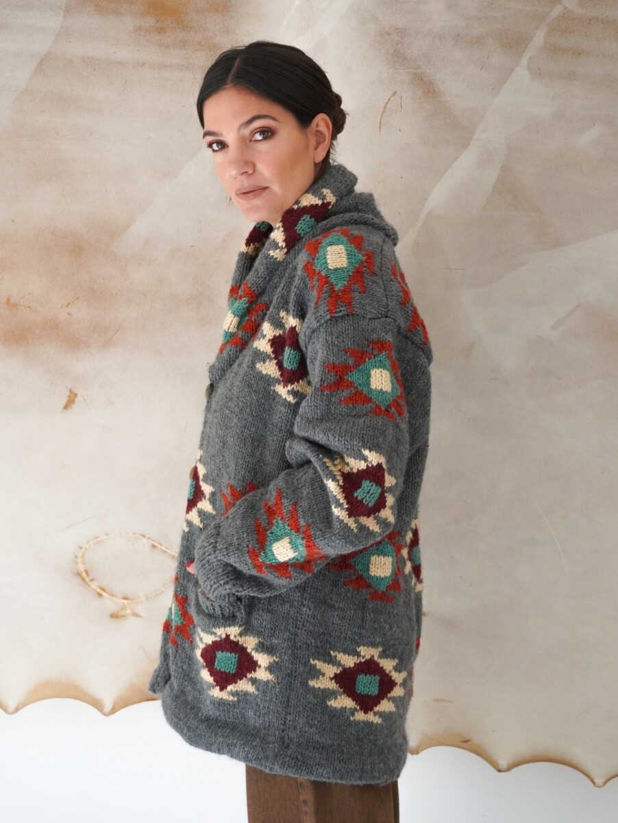 Saco Sony Lana - Gris 