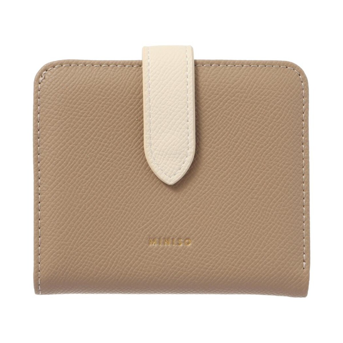 Billetera bicolor - beige 