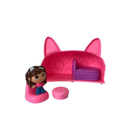 Gabbys Dollhouse Set X3 Mini Habitaciones + Acc Gabbys Dollhouse Set X3 Mini Habitaciones + Acc