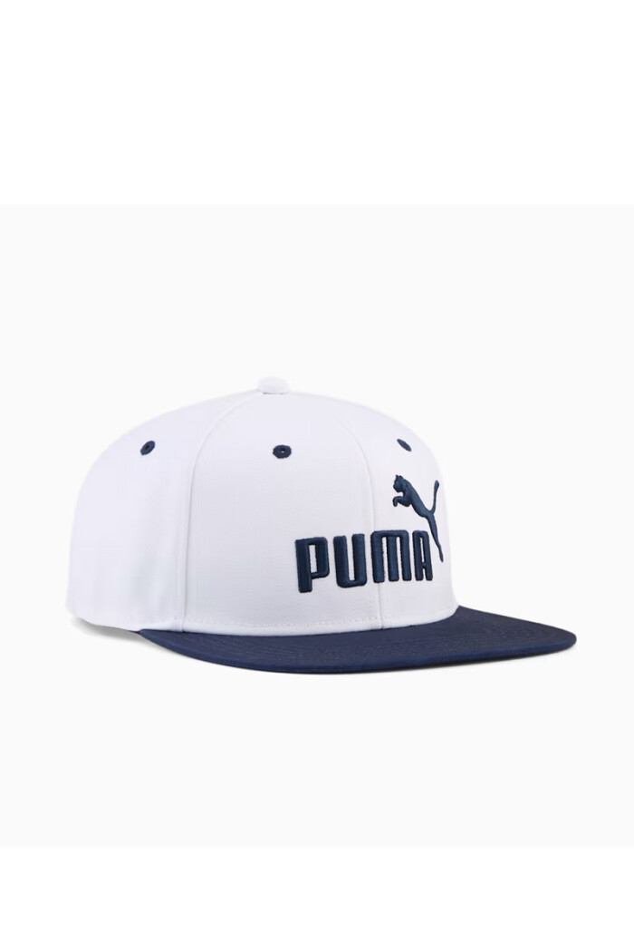 Gorro Puma visera recta Ess Logo N1 Logo Flat 026838 Crudo