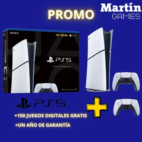 PS5 SLIM DIGITAL + CONTROL ORIGINAL EXTRA PS5 SLIM DIGITAL + CONTROL ORIGINAL EXTRA