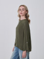 Blusa Zoyan Verde Oliva