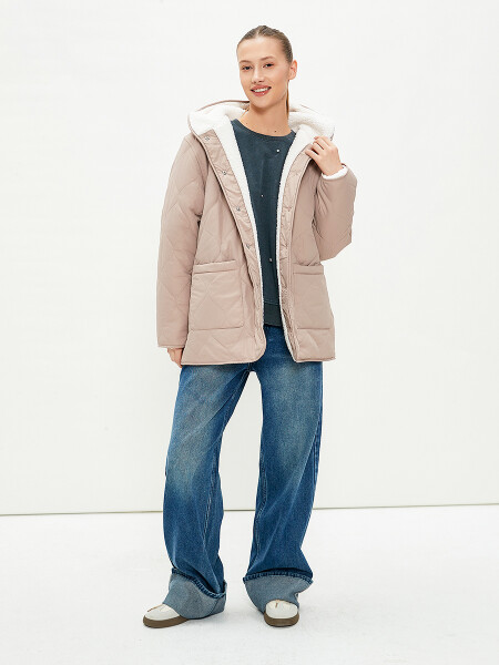 CAMPERA CORD TOSTADO
