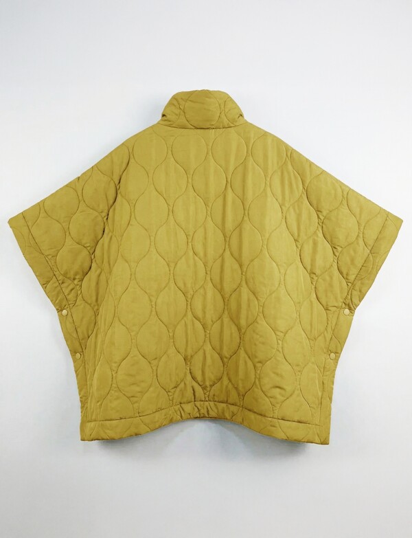 Poncho Capitoneado MOSTAZA