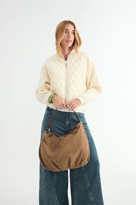 Cartera Filomena Beige