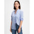 V-FRCH FITTED OXFORD Light Blue