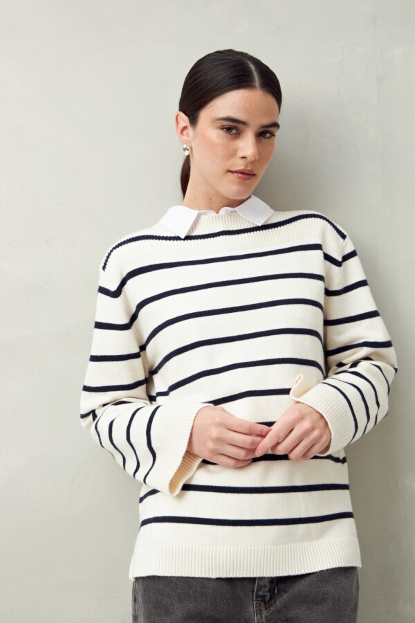SWEATER NEPOT Azul Marino