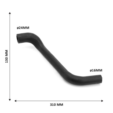 CAÑO VOLKSWAGEN BOMBA DE AGUA / RIGIDO METAL GOL /94 (4121) - CAÑO VOLKSWAGEN BOMBA DE AGUA / RIGIDO METAL GOL /94 (4121) -