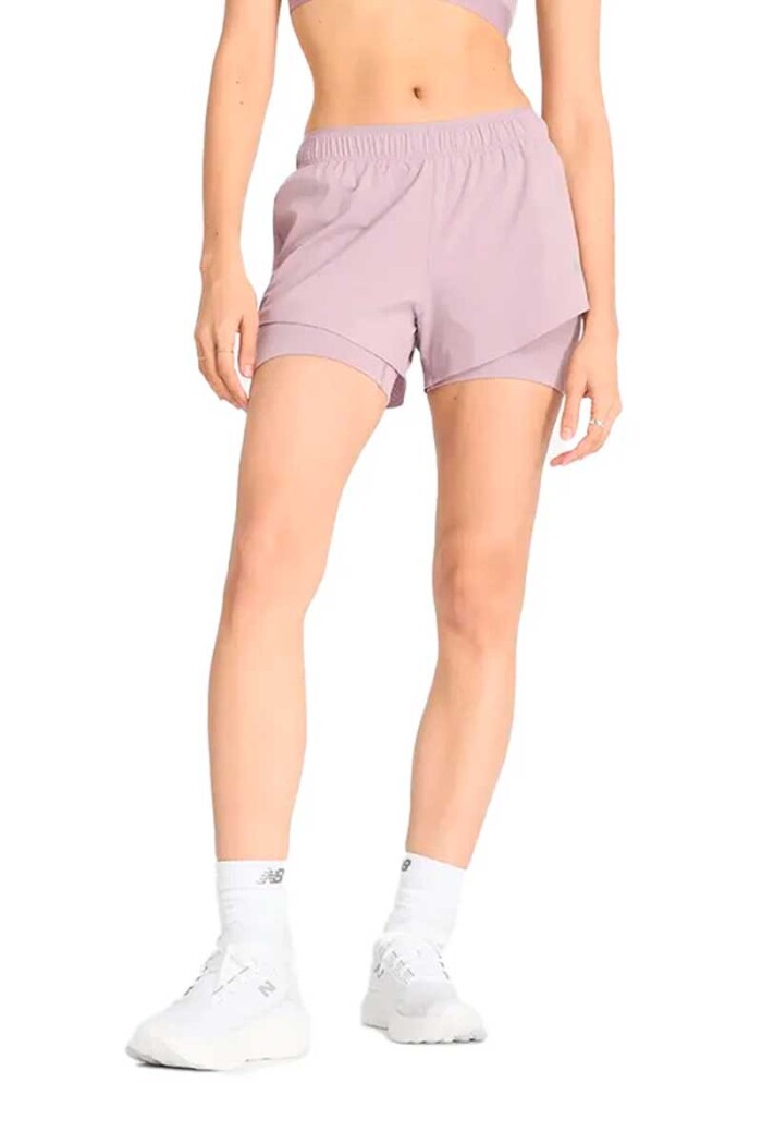 SHORT MUJER NEW BALANCE SE 2IN1 SH 3IN Violeta