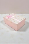 Caja rigida - 15,5x22,5x9,5 cm - heart ROSADO