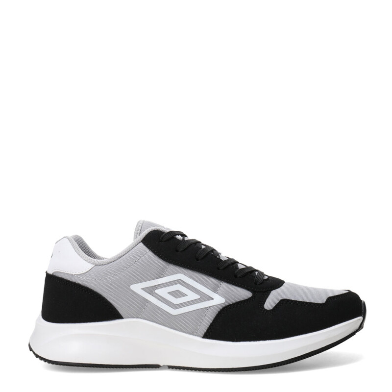 Championes de Hombre Umbro Volcan Ii Gris - Negro
