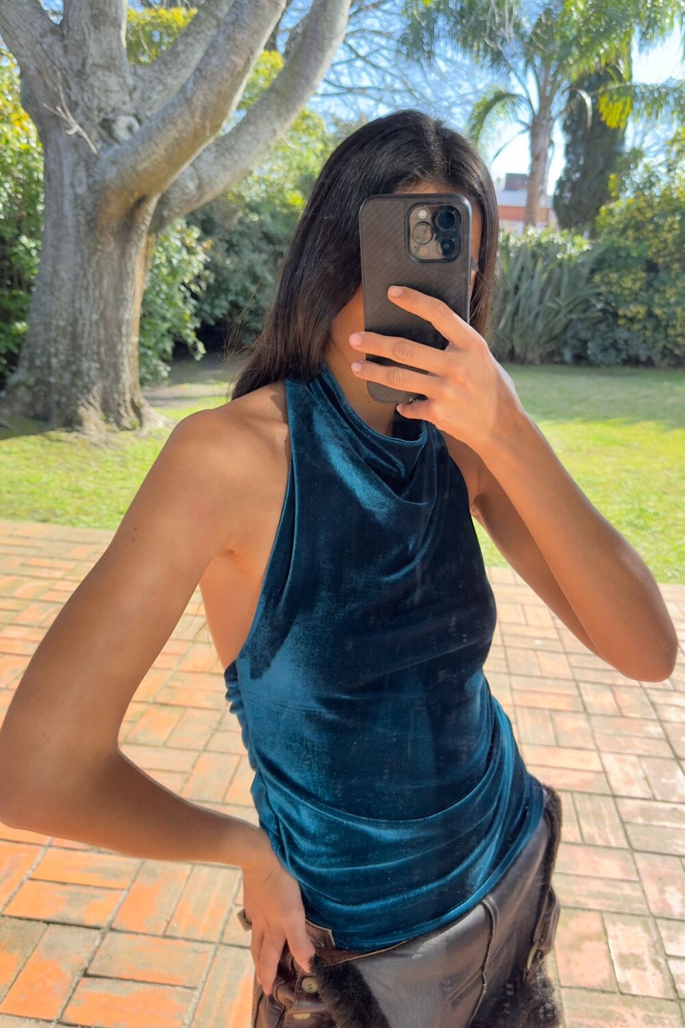 Top Arma Mortal Velvet Petróleo