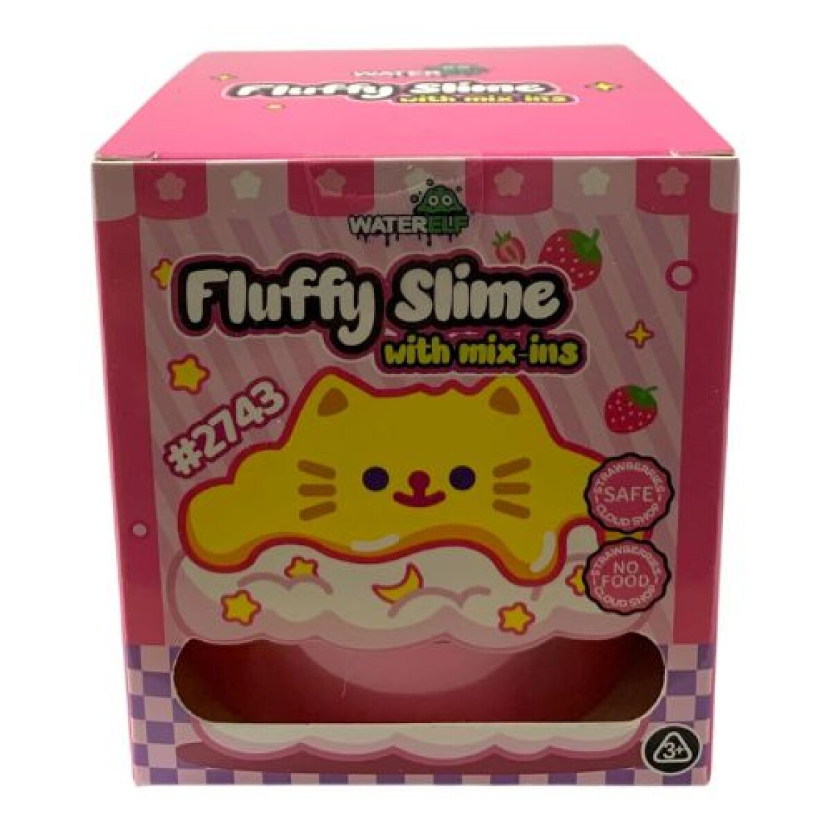 Fluffy Slime mix-ins Dasheen - Red 