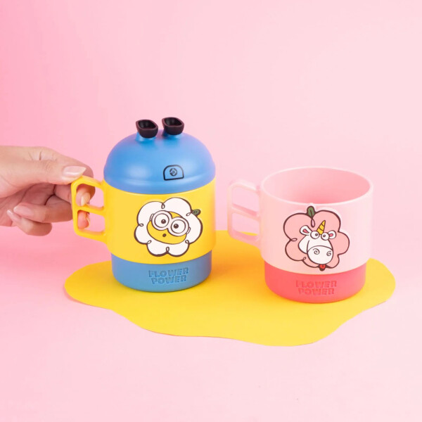 Set tazas apilables Minions 2pcs Set tazas apilables Minions 2pcs