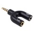Adaptador De Audio 3.5mm Para Auriculares Y Micrófono Adaptador De Audio 3.5mm Para Auriculares Y Micrófono