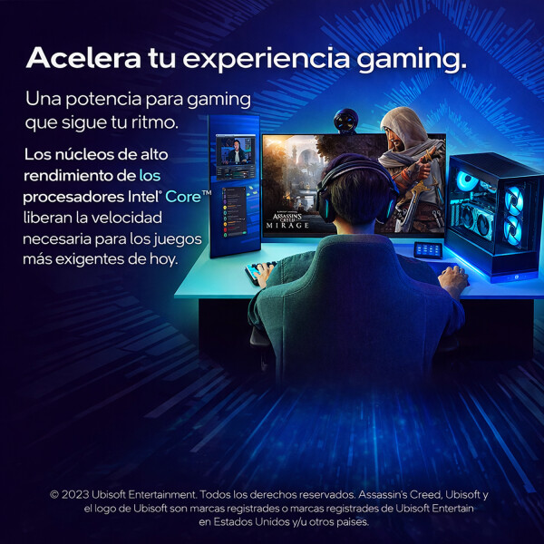Procesador Intel I7 14700kf Sin Fan Sin Video Lga1700 CPU INTEL CORE I7 14700KF S/FAN S/VIDEO
