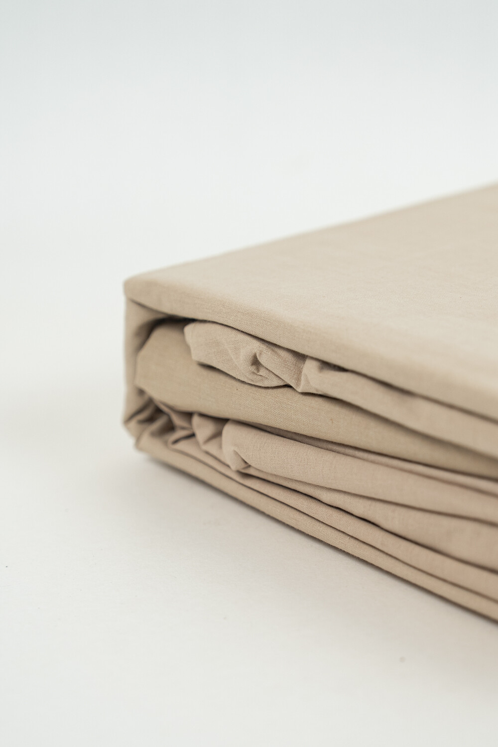 Sábanas 2 Plazas 144 Hilos Liso Taupe / Mink / Vison