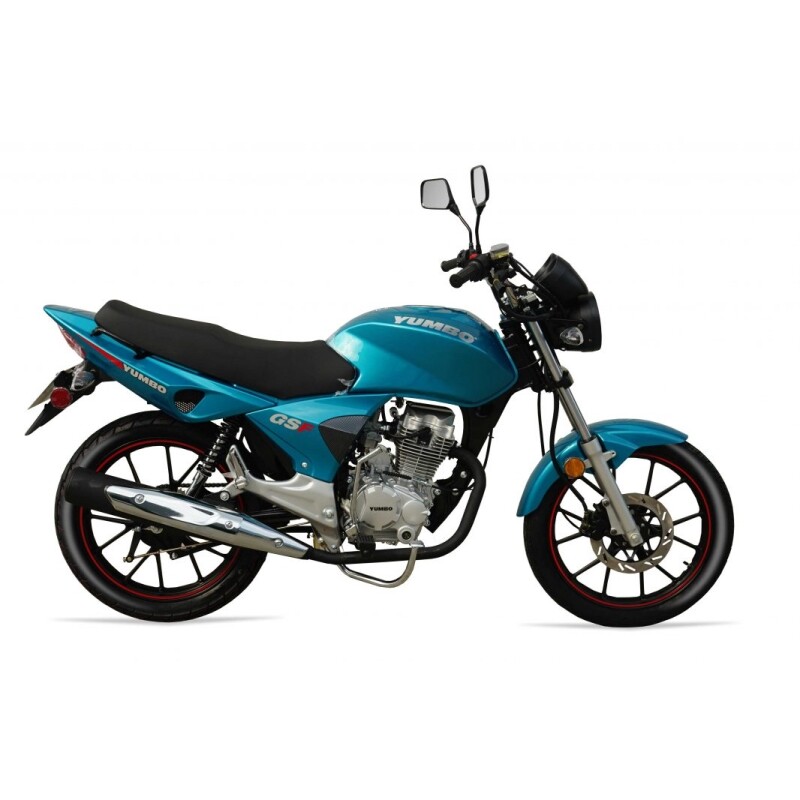 Moto Yumbo Calle Gs125 F Llanta Aleacion Celeste (ce)