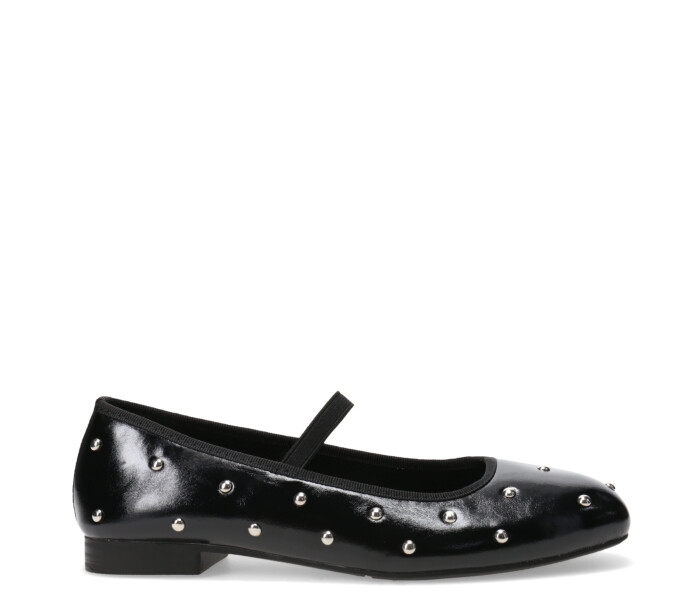 Ballerina CORALIE con tachas Black