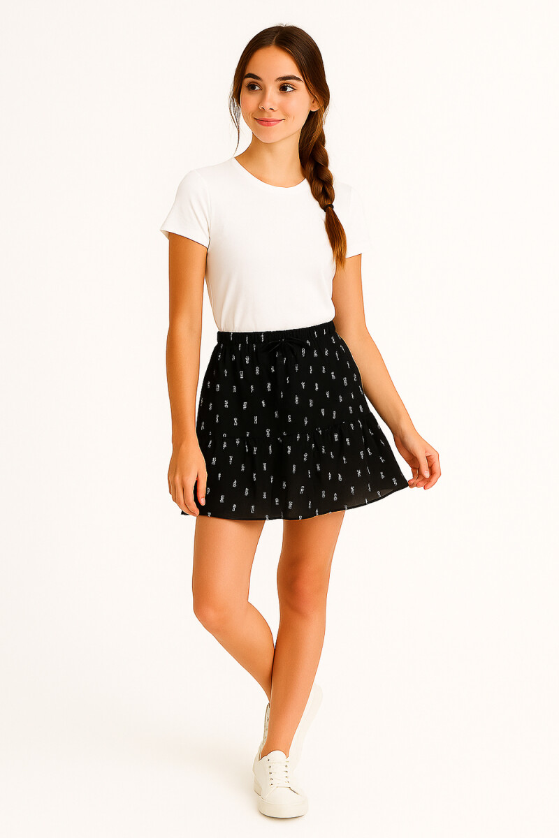 Falda Limina - Negro 
