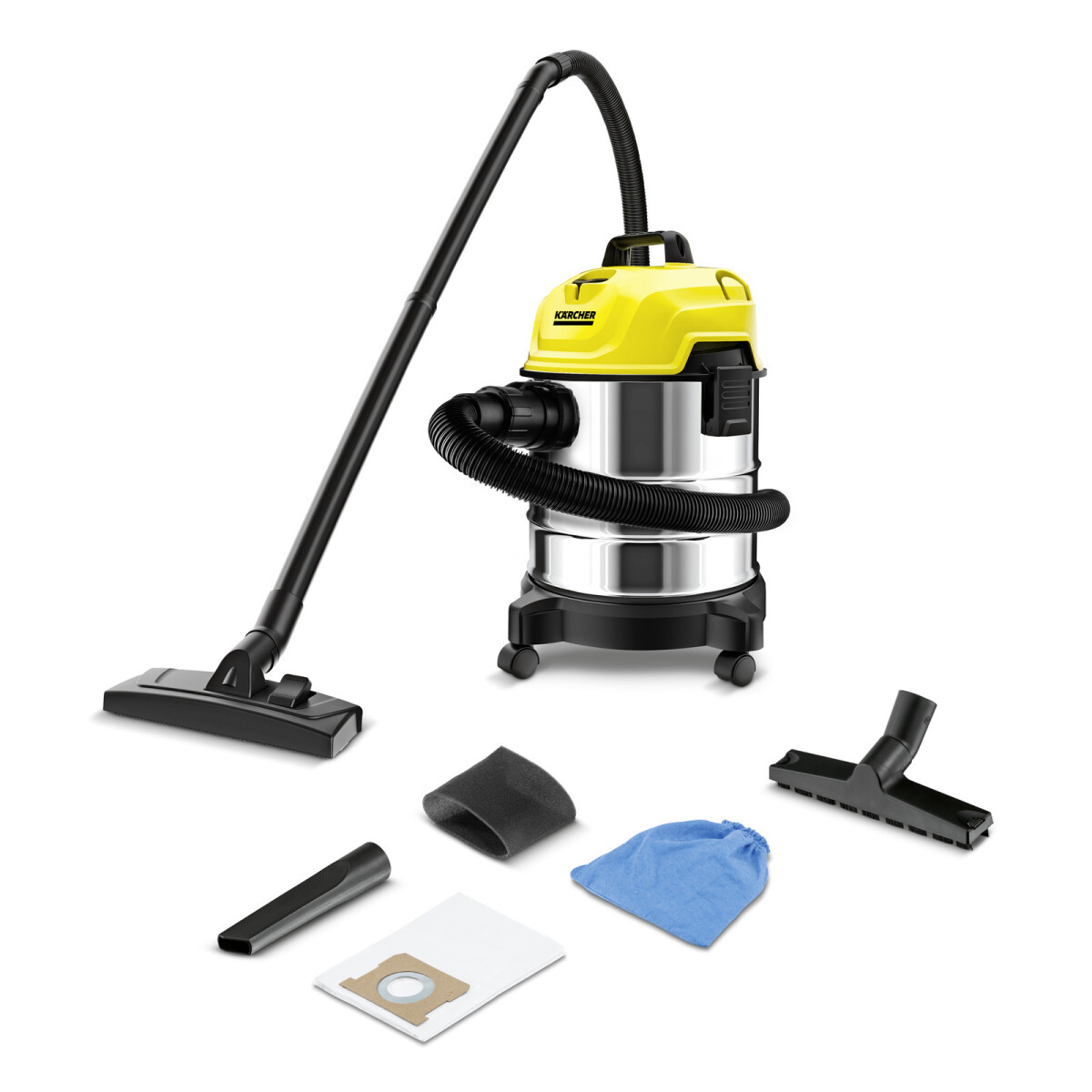ASPIRADORA WD1S CLASSIC KARCHER 18LT TANQUE AC.INOX - N/a 