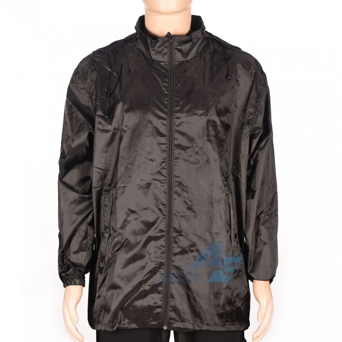 Campera impermeable - Negro 