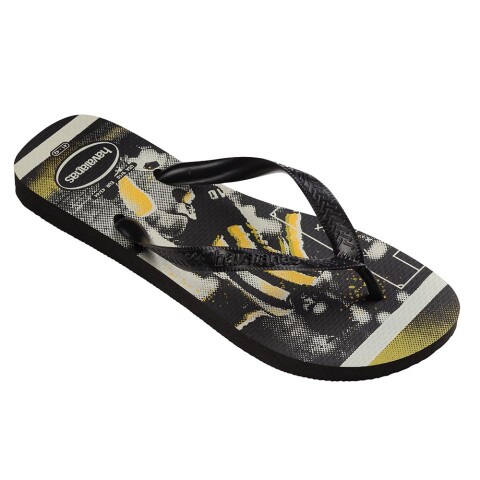 Sandalias Havaianas Top Athletic FC Hombre Negro/Negro/Negro