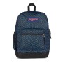 Mochila Portalaptop Cross Town Plus Black/Black/Azul