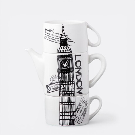 Juego De Té Ciudades Del Mundo Londres