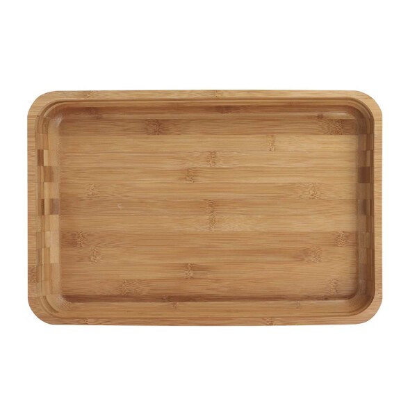 BANDEJA DE BAMBU RECTANGULAR 30x45X5.6 CM. BANDEJA DE BAMBU RECTANGULAR 30x45X5.6 CM.