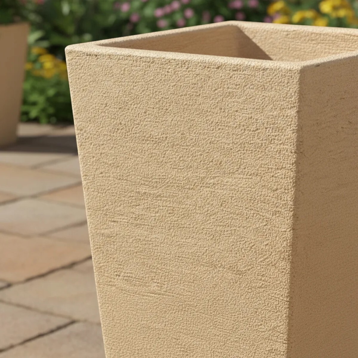 Maceta Plástico Piramidal 48 Taka - Arena 