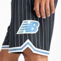 Short New Balance de Hombre - HOOPS PRINTED - MS44588BK BLACK