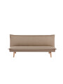 Sofá Cama Click Clack, 2 Cuerpos Nero Beige