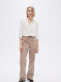 Pantalon Zazi Taupe Claro