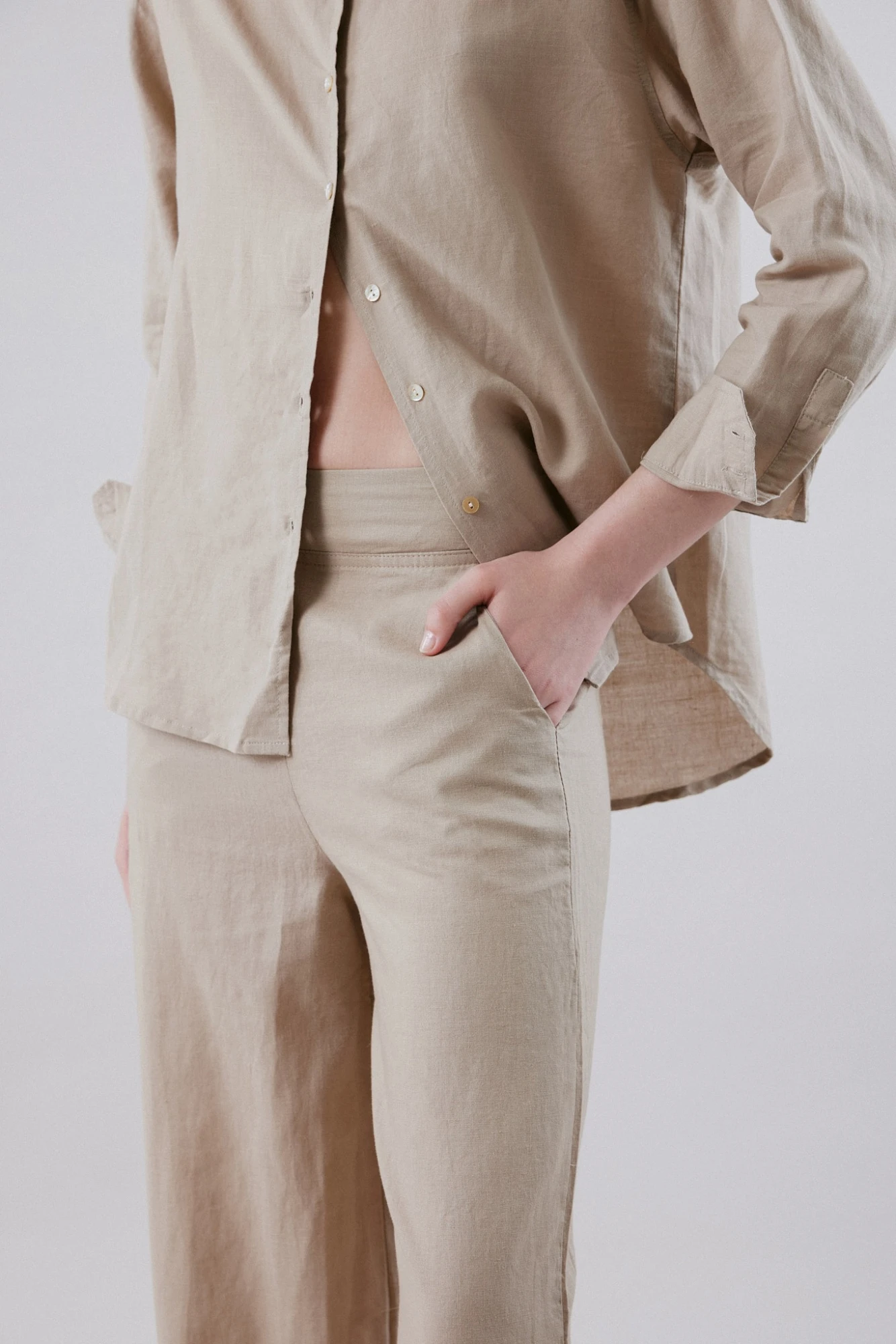 Pantalón Auro beige s