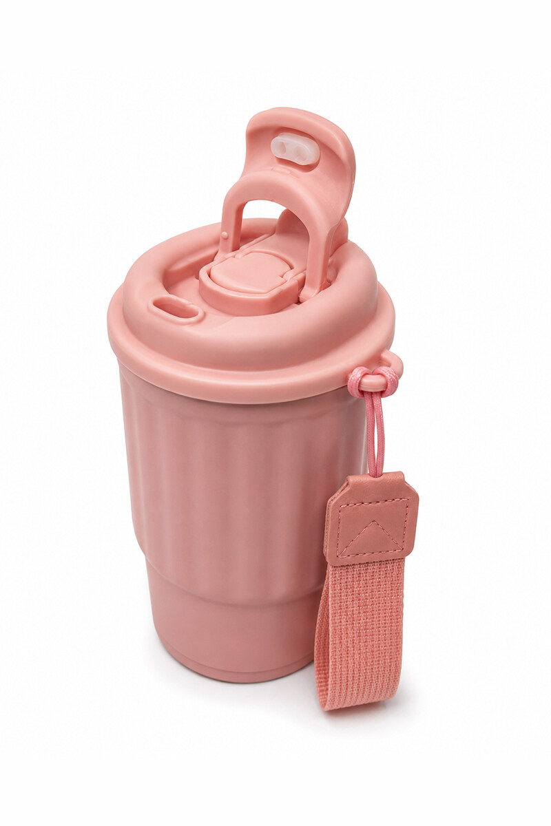 Vaso menta de acero - Rosado 