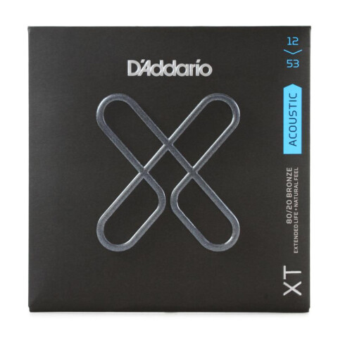 ENCORDADO FOLK DADDARIO XT 80 20 LIGHT 0.12 ENCORDADO FOLK DADDARIO XT 80 20 LIGHT 0.12