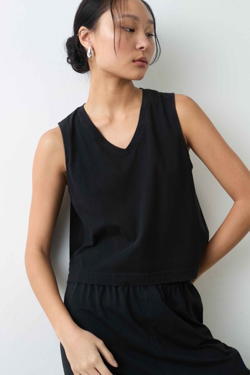Top Dulce - Negro Gastado 