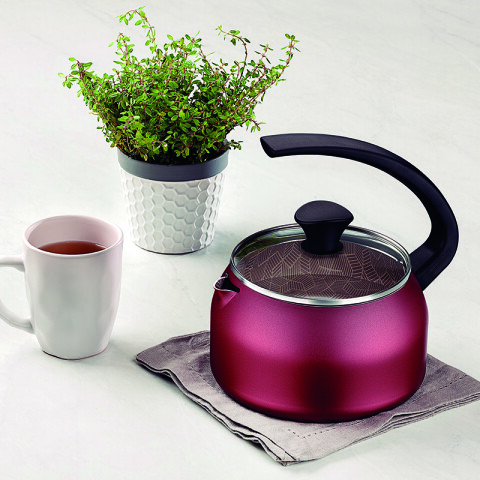 Caldera roja modelo "PARIS TEXTURE" 1,9Lt. TR5886