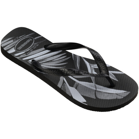 Sandalias Havaianas Aloha Hombre Negro/Negro/Gris