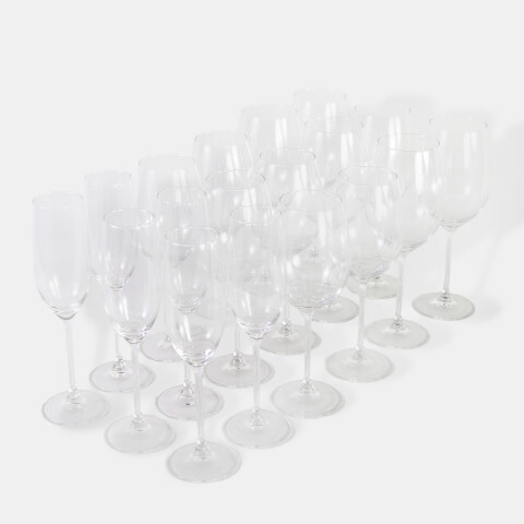 SET DE COPA TRANSP 18PZAS Unica