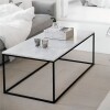 Mesa de centro - Mármol y metal Mesa de centro - Mármol y metal